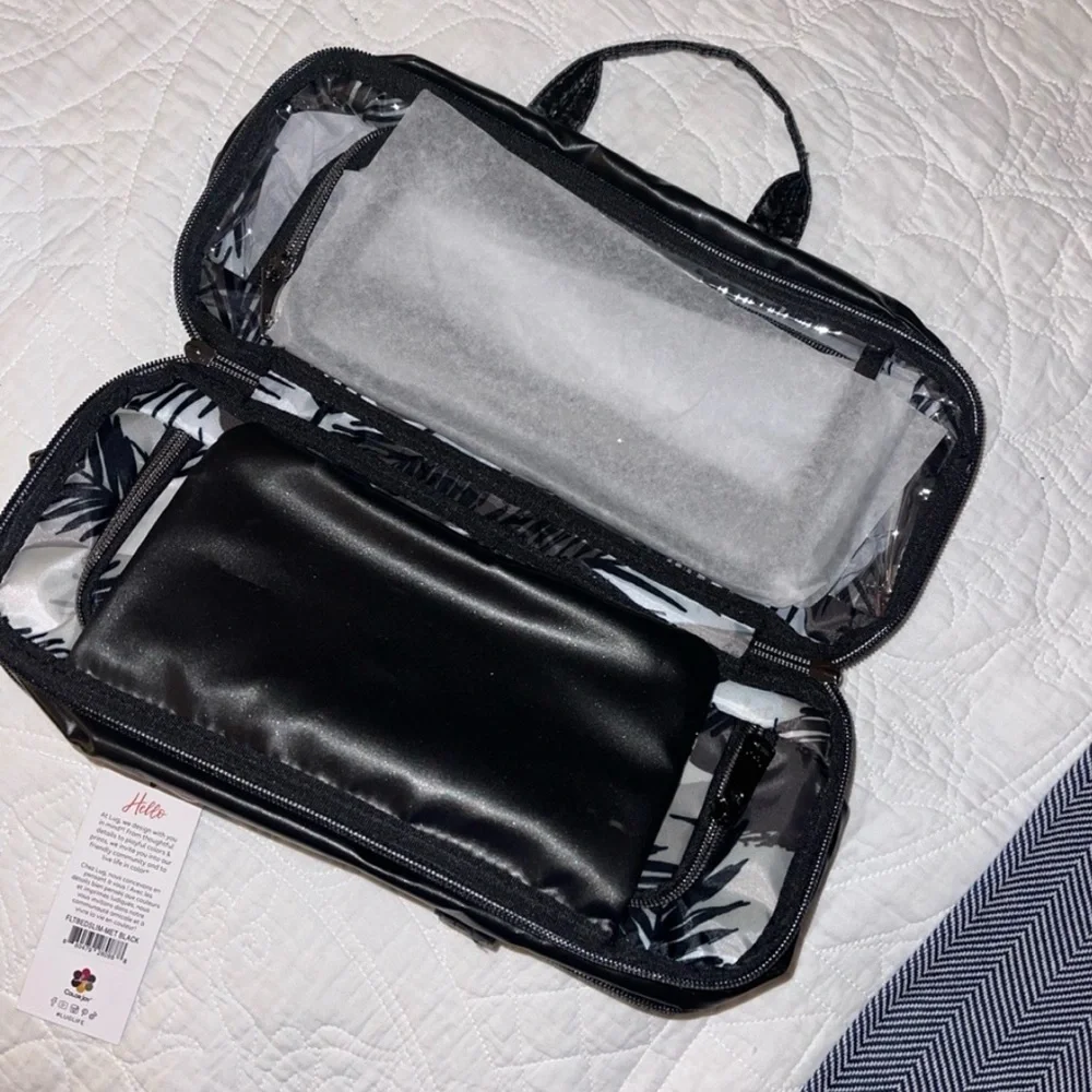 - 🌺Lug 🌺 Metallic Black Flatbed Slim